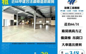 近66甲建合法鋼骨造新廠房(FT08463)