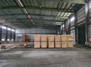觀音工業區內可廠登納排挑高鋼構廠