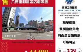八德重劃區旁店面廠房