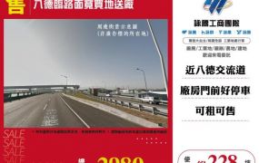 八德臨路面寬買地送廠120