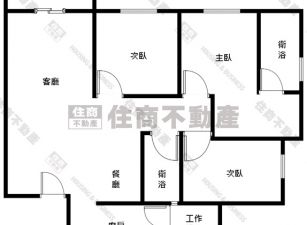佳鋐郡次頂河景三房平車