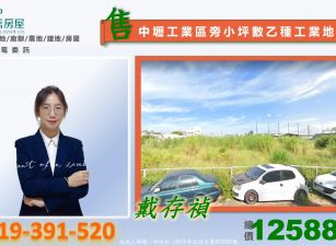 工業用地🔥中壢工業區旁小坪數乙種工業地🔥