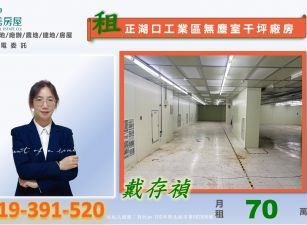 🔥可排汙🔥正湖口工業區無塵室千坪廠房/大電力/大腹地