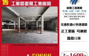 大園工業區面寬工業廠房