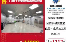 八德千坪高規格食品廠房