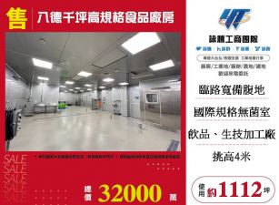 八德千坪高規格食品廠房