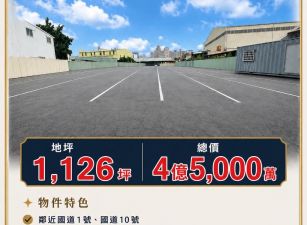 【臨民族路千坪乙種工業地】市區稀有釋出｜交通樞紐｜產業聚落成熟(49)