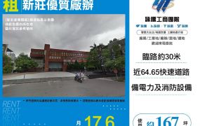 新北廠房廠辦 新莊廠辦