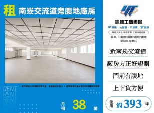 南崁交流道旁腹地廠房