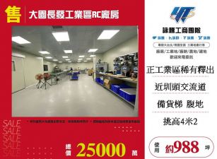 大園長發工業區RC廠房