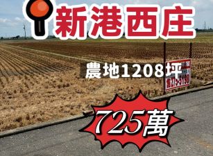 新港西庄農地1208坪
