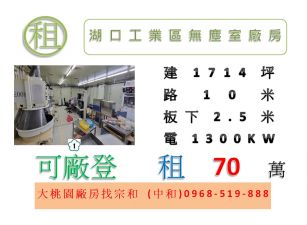 湖口工業區無塵室廠房