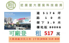 近廣豐大面寬科技廠房
