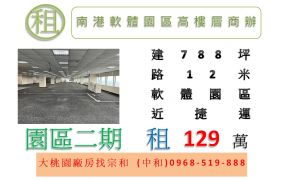 南港軟體園區高樓層商辦