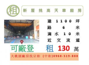 新屋挑高天車廠房