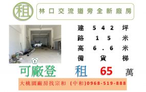 林口交流道旁全新廠房