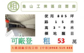 龜山工業區店面廠房