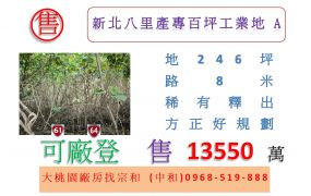 新北工業地八里工業地工業地