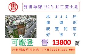 捷運綠線G05站工業土地