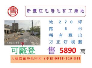 新豐紅毛港池和工業地