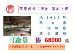 萬里超值工業地-買地送廠