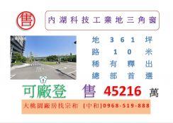 內湖科技工業地三角窗