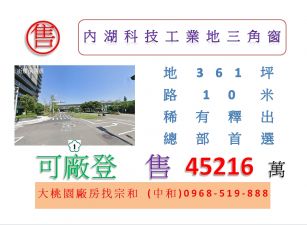 內湖科技工業地三角窗