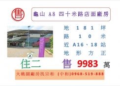 航空城安置街廓三面臨路角地