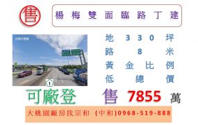 楊梅雙面臨路丁建