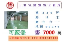 土城近捷運透天廠房