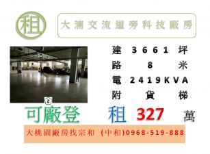 大湳交流道旁科技廠房