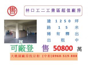 林口工二工業區超值廠房