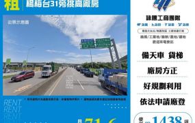 【租】楊梅台31旁挑高廠房FT10269