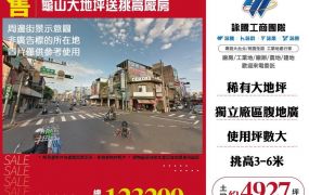 龜山大地坪送挑高廠