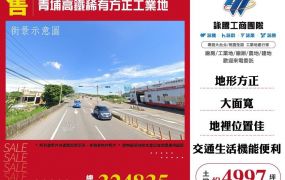 青埔高鐵稀有方正工業地