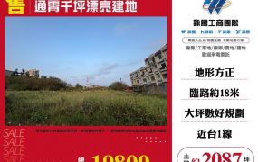 通霄千坪漂亮建地