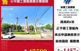 ㊣平鎮工業區挑高天車廠房