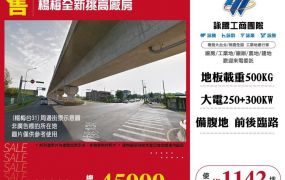 楊梅全新挑高廠房