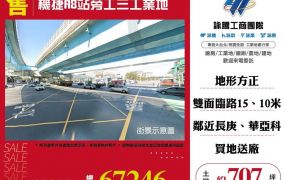 機捷A8站旁工三工業地