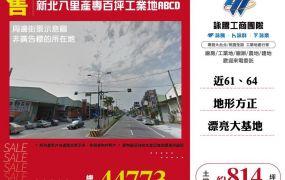 新北八里產專百坪工業地(ABCD)