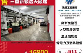 三重新穎透天廠房