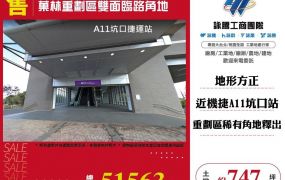 菓林重劃區雙面臨路角地