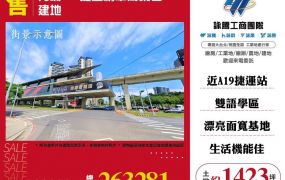 青埔A19捷運精華商業區建地