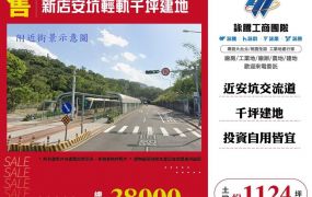 新店安坑輕軌千坪建地/雙北桃園新竹苗栗工業地廠房買賣出租