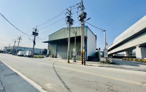 大里雙面臨路大面寬農地廠房